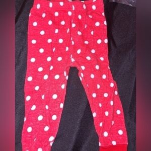 Red Polka Dot Pajama Pants Size 2T